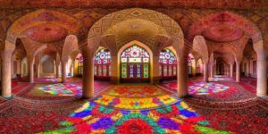 Mezquita Nasir ol Molk en Shiraz